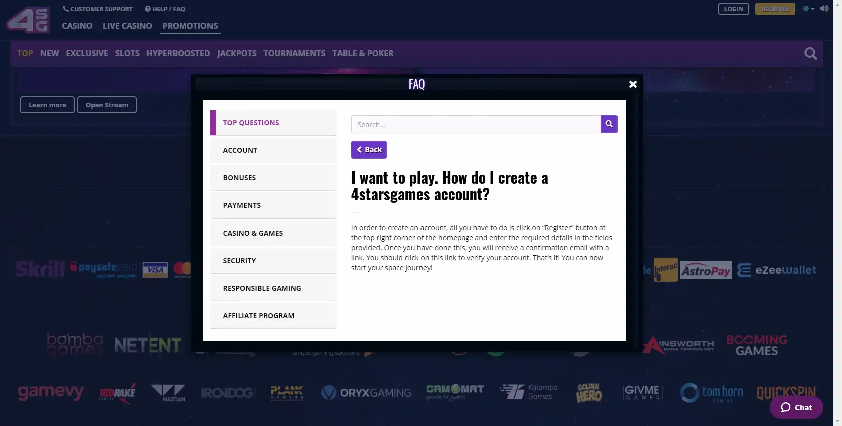 4StarsGames Support