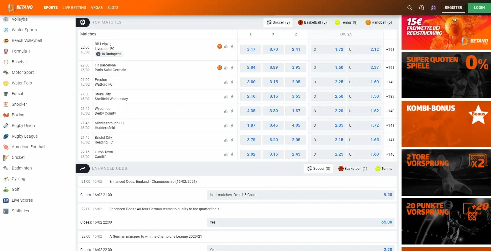 Betano Casino Betting