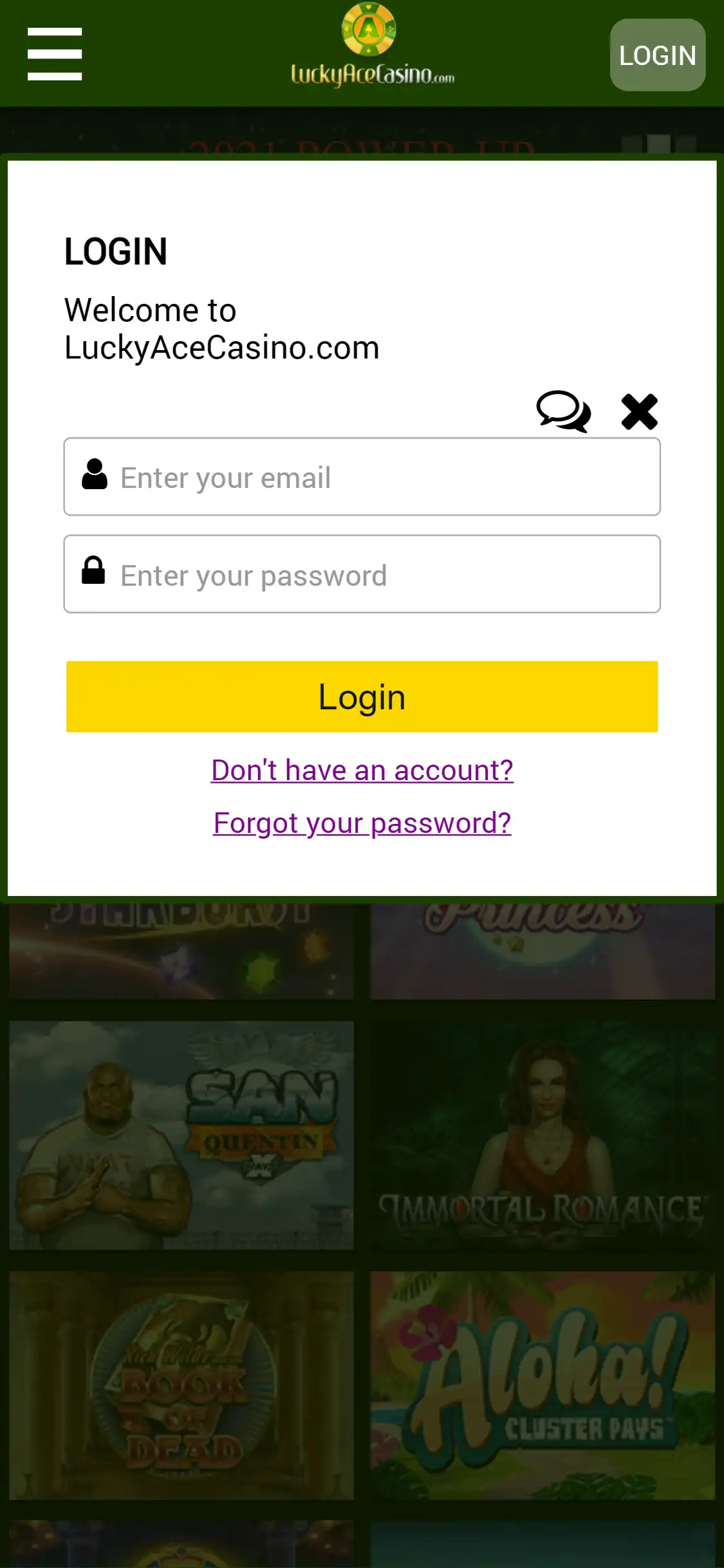 Lucky Ace Casino Mobile Login Review
