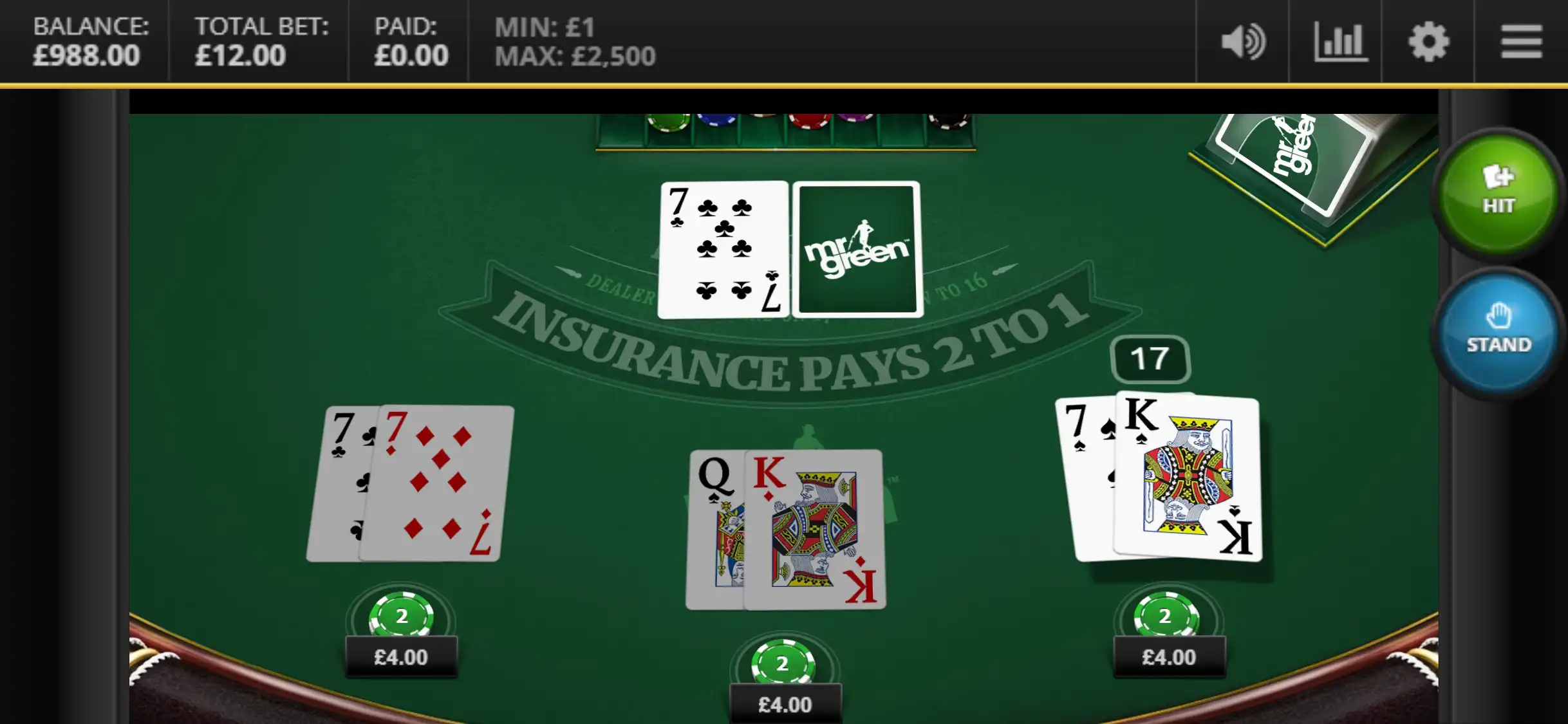 Mr Green Casino Mobile Slots Review
