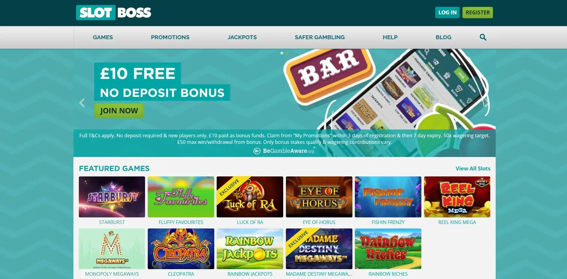 Slot Boss Casino Review