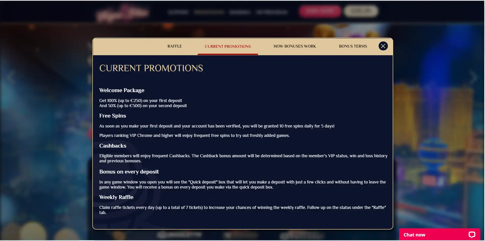 VegasPlus Casino No Deposit Bonus