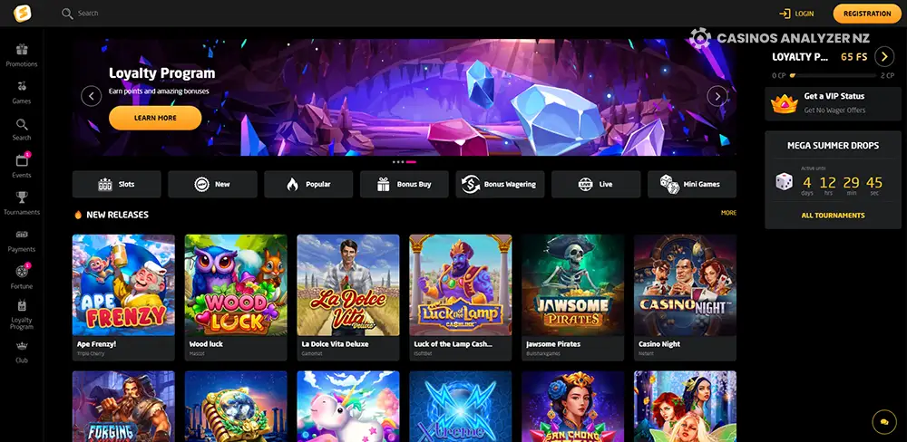 Stay Casino no deposit bonus available to Kiwi players.